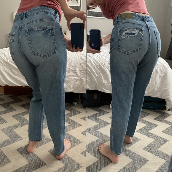 3 for 15$🌸  H&M boyfriend jeans Size 25 - Picture 4 of 8
